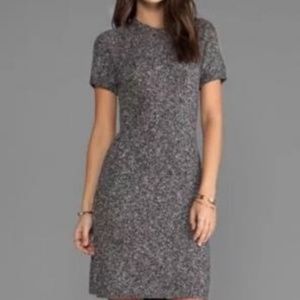 Theory Comfy Cotton Gray Dress